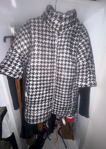 Şişme mont Midi Kadın Kaban 40-42  bedene kadar uyumlu - Görsel 2