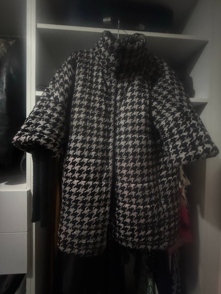 Şişme mont Midi Kadın Kaban 40-42  bedene kadar uyumlu - Görsel 4