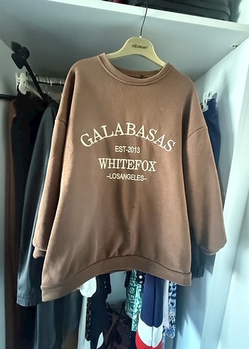 Beyazfox Kahverengi Kadın Sweatshirt - Görsel 3
