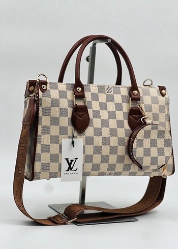 Kahverengi Deri Kadın Omuz Çantası - Görsel 4