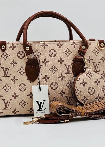 Kahverengi Deri Kadın Omuz Çantası - Görsel 7