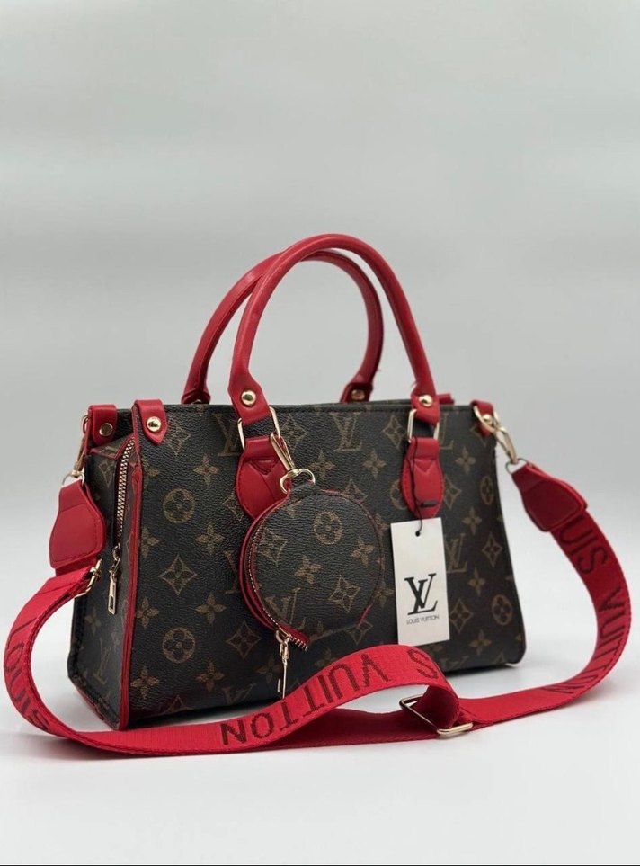 Kahverengi Deri Kadın Omuz Çantası - Görsel 5