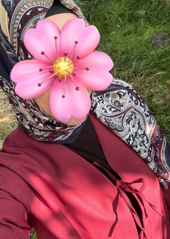 Bordo V Yaka Uzun Kollu Kadın Ceket - Görsel 2