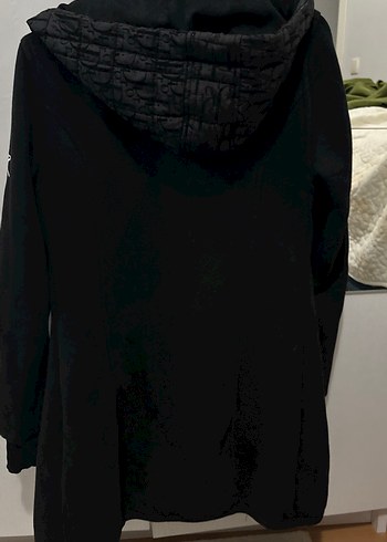 Siyah Fermuarlı Kadın Ceket bele tam oturan - Görsel 13