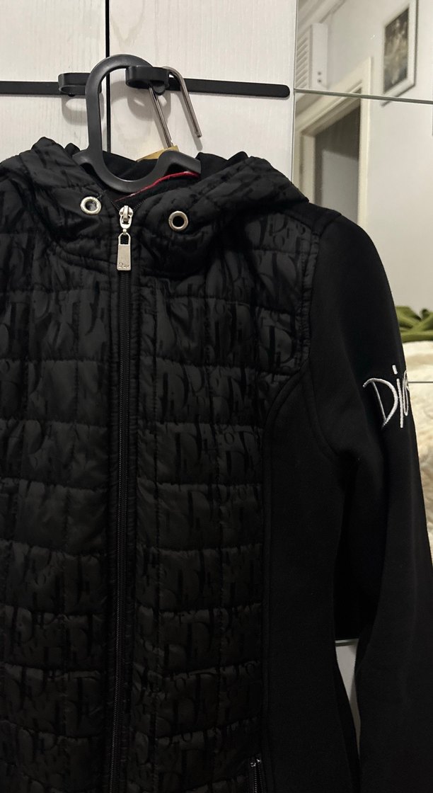 Siyah Fermuarlı Kadın Ceket bele tam oturan - Görsel 4