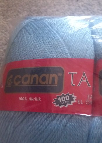 Canan Mavi El Örgü İpi 5 Top - Görsel 4