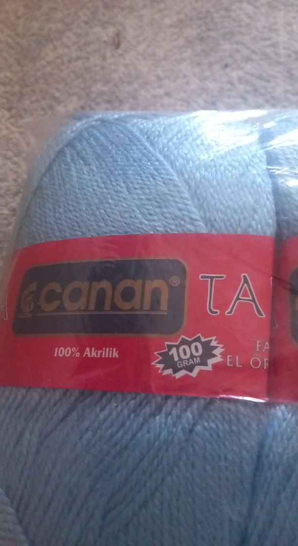 Canan Mavi El Örgü İpi 5 Top - Görsel 4