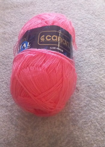 Canan Kristal Yumuşak İp - Pembe 6 adet bulunur - Görsel 3