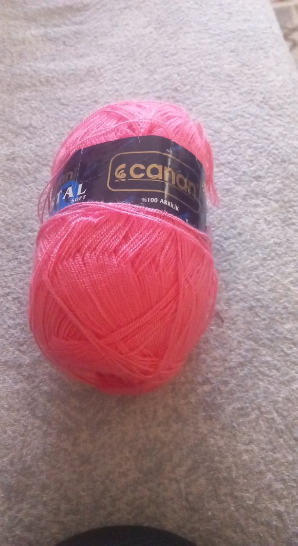 Canan Kristal Yumuşak İp - Pembe 6 adet bulunur - Görsel 3