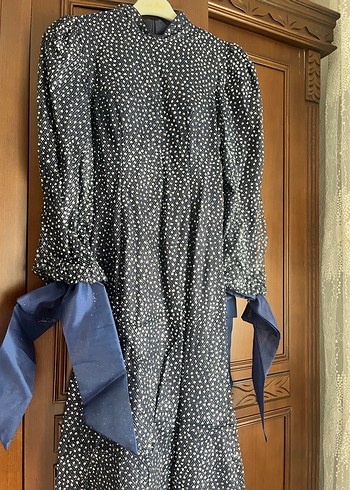 Kadın lacivert elbise - Görsel 2