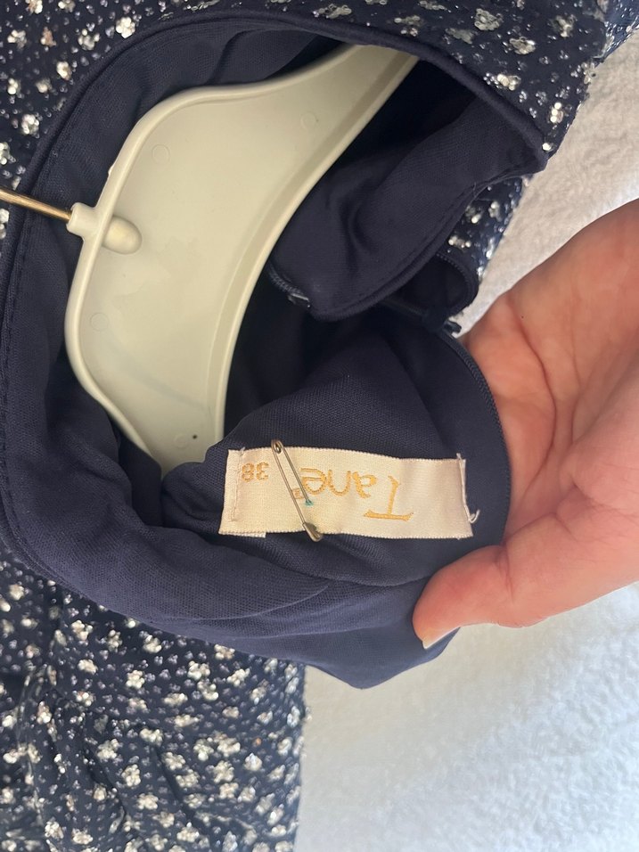 Kadın lacivert elbise - Görsel 5