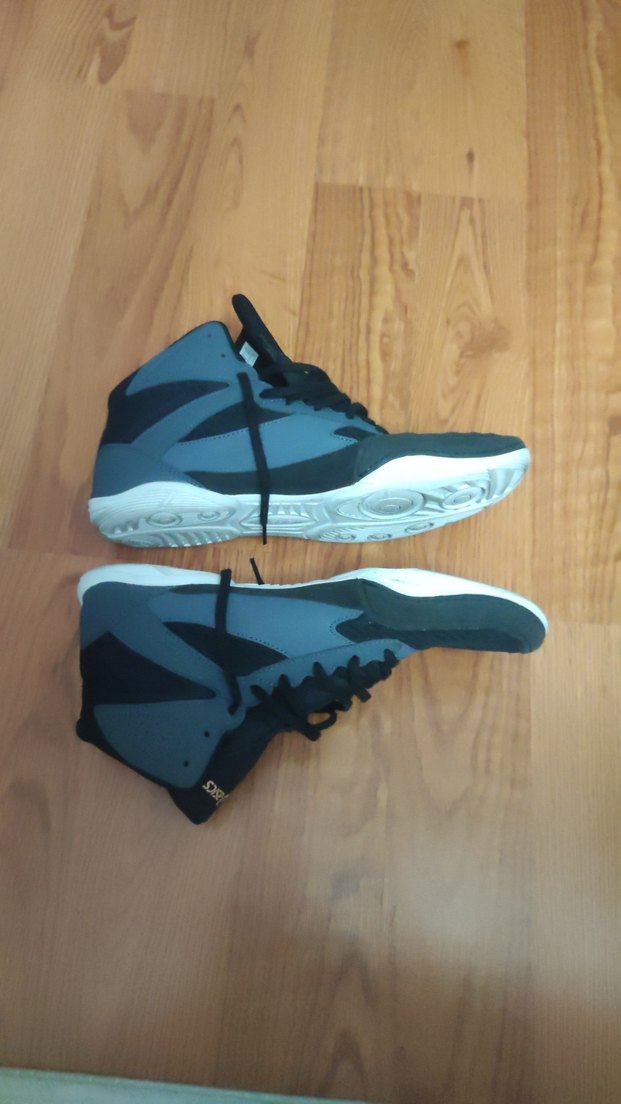 Asics Orijinal Siyah Güreş&Boks ayakkabıs - Görsel 5