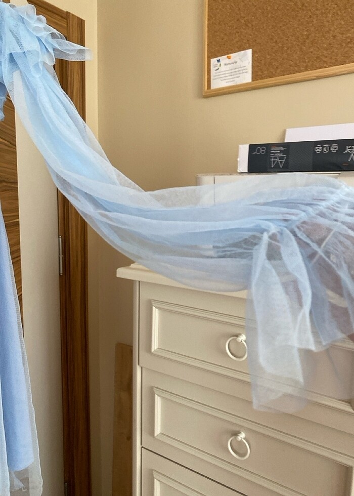 bebe mavisi elbise - Görsel 3