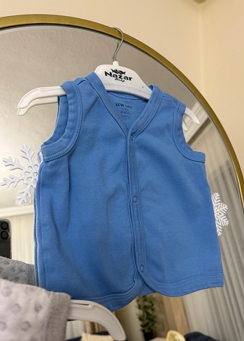 3-6 ay Erkek Çocuk Basic 3 lü yelek - Görsel 4