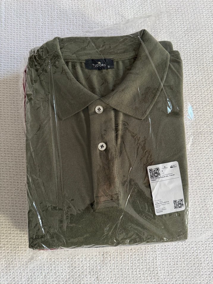 TUDORS Erkek Kısa Kollu Polo Yaka Tişört - Görsel 2