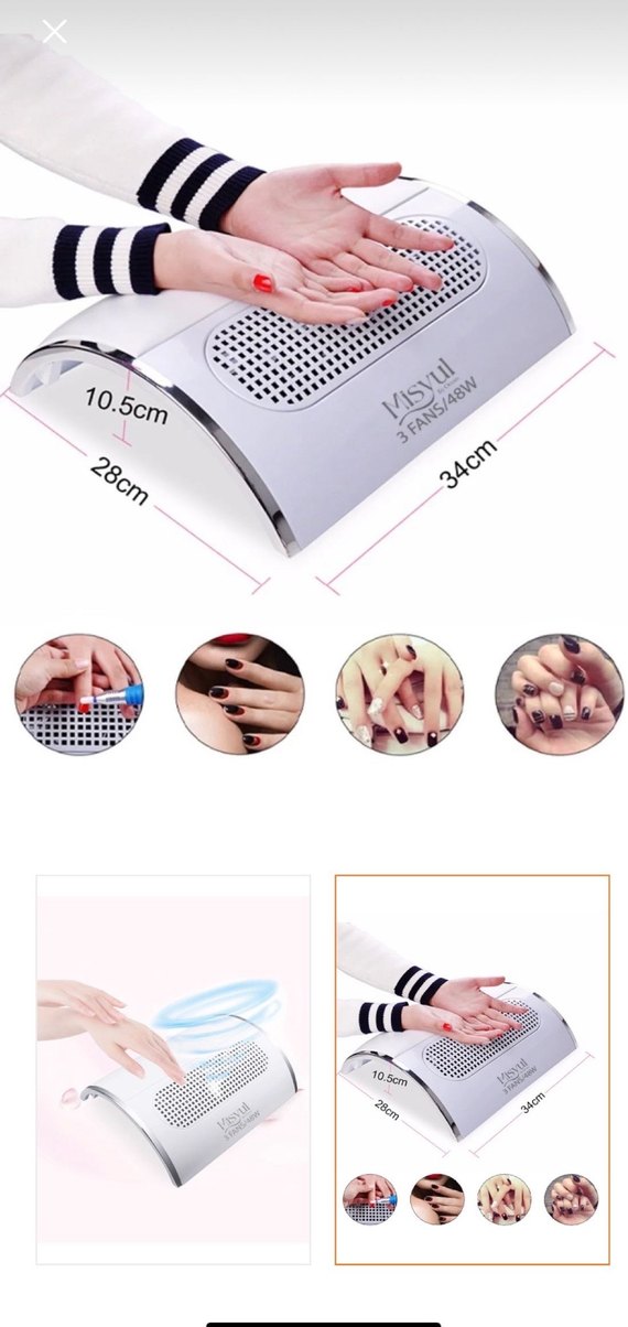 Misyul Beyaz Tırnak Toz Toplayıcı - Görsel 2