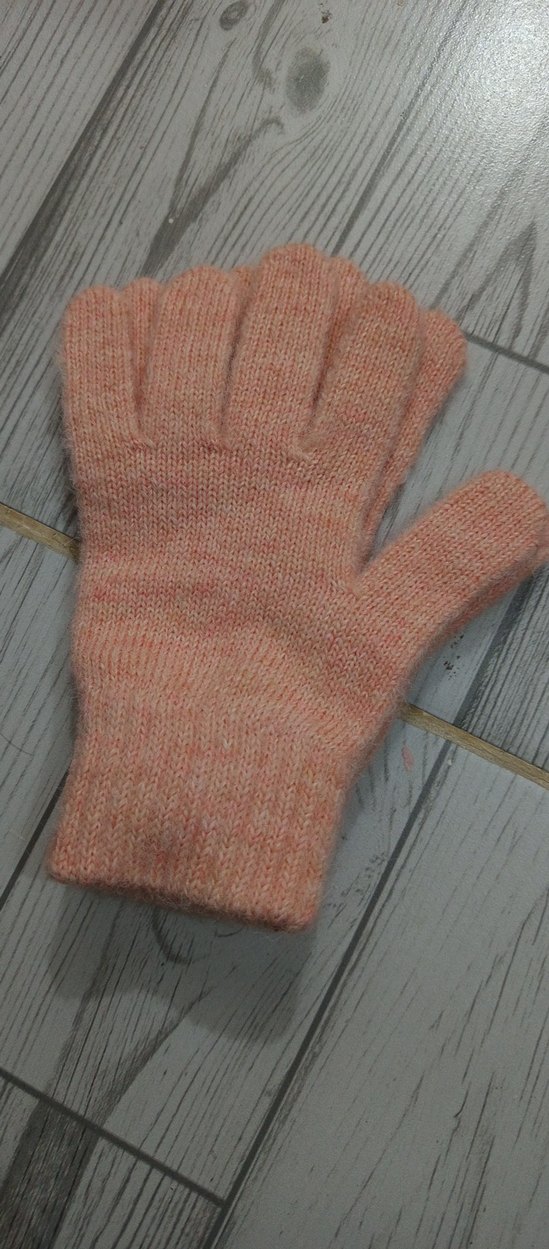 pembe çocuk eldiveni - Görsel 2