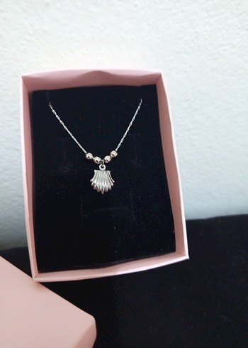 Deniz Kabuğu Kolye çelik - Görsel 3