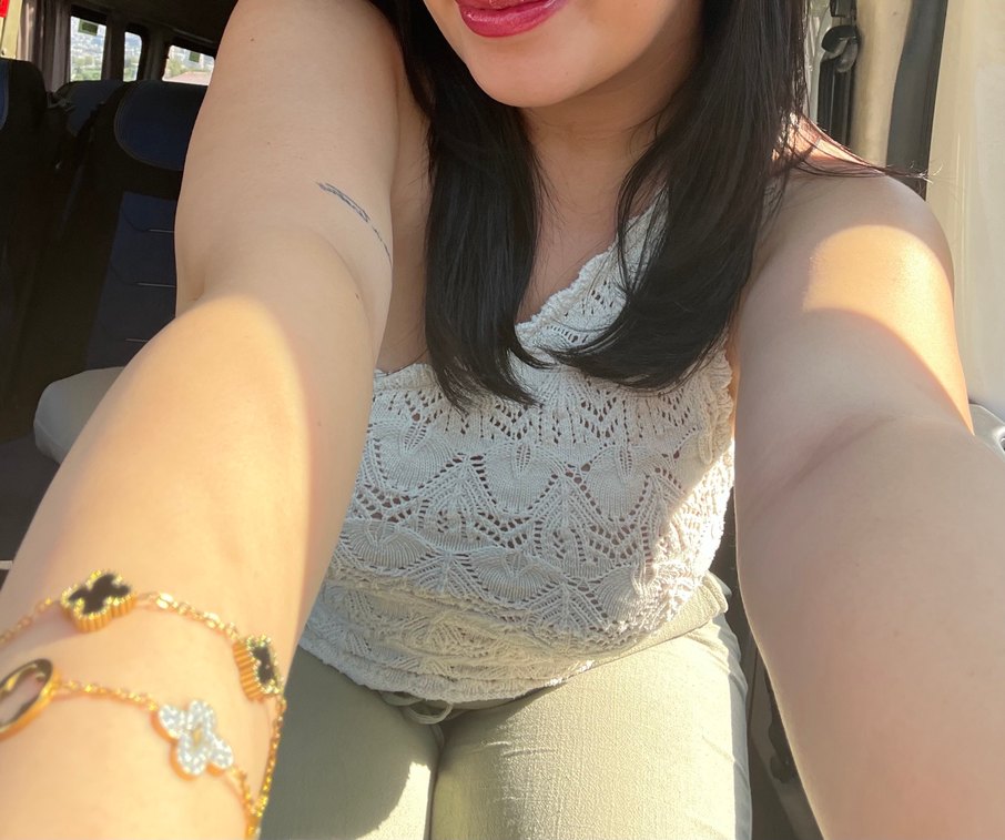 Bershka Beyaz Örgü Kadın bluz - Görsel 5