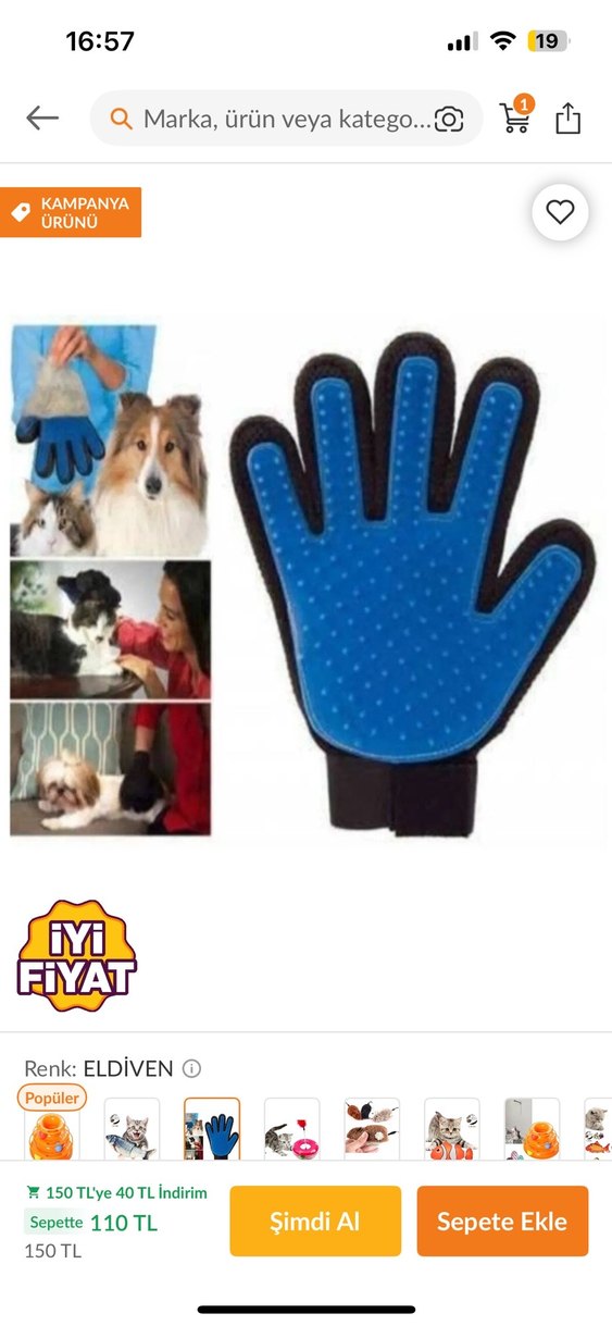 Toplu kedi oyuncak tarak makas vs. - Görsel 5