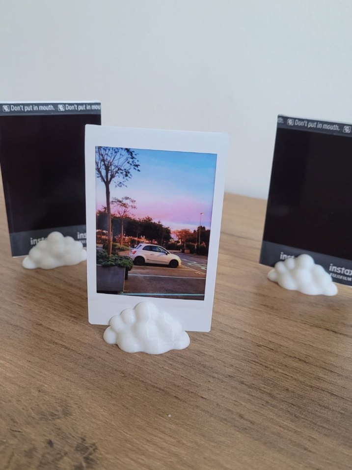 Bulut figürlü fotoğraf tutucu - Görsel 4