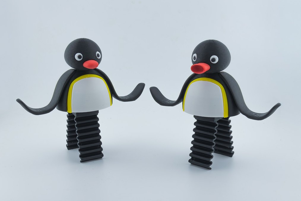 Renkli Penguen Figürlü Tuvalet Kağıdı Tutucu - Görsel 2