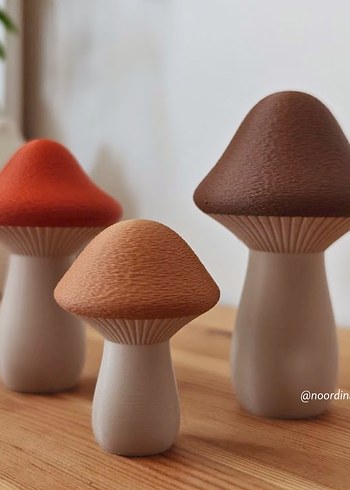 Ahşap Mantar Figürler Seti - Görsel 2