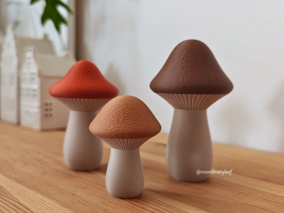 Ahşap Mantar Figürler Seti - Görsel 2