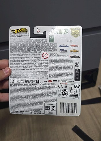 Sarı Hot Wheels Porsche 911 Oyuncak Araba - Görsel 7