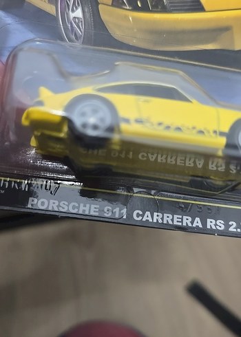 Sarı Hot Wheels Porsche 911 Oyuncak Araba - Görsel 4