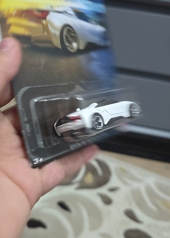 Beyaz Hot Wheels Oyuncak Araba - Görsel 3
