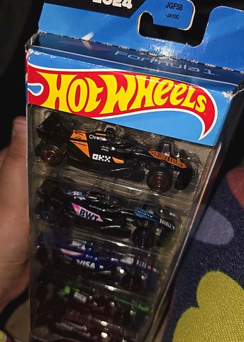 Hot Wheels Formula 1 Çoklu Renkli Oyuncak Araba Seti - Görsel 4