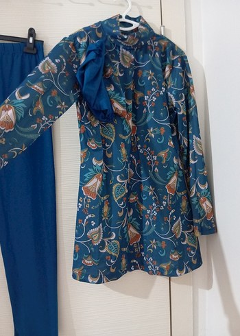 mavi renk haşema takımı - Görsel 2