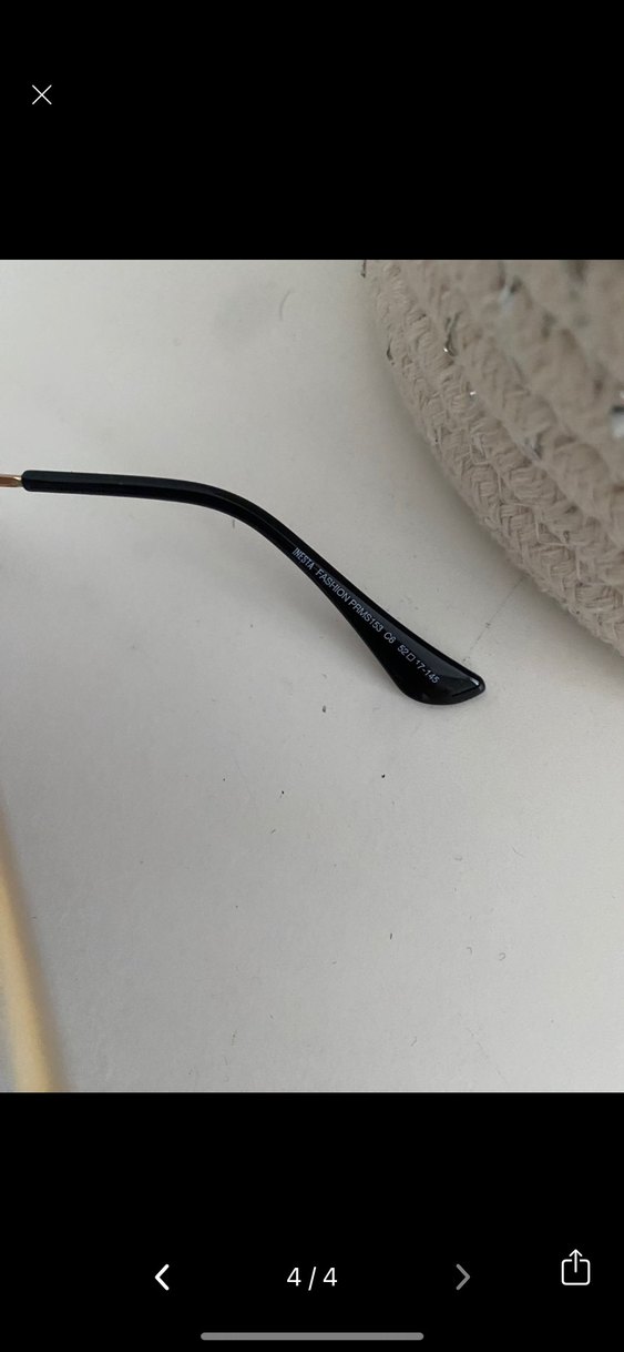 Kahverengi Parlak Kadın Güneş Gözlüğü - Görsel 3