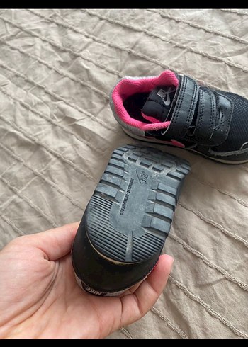 Kız Çocuk Siyah-Pembe Spor Ayakkabı - Görsel 3