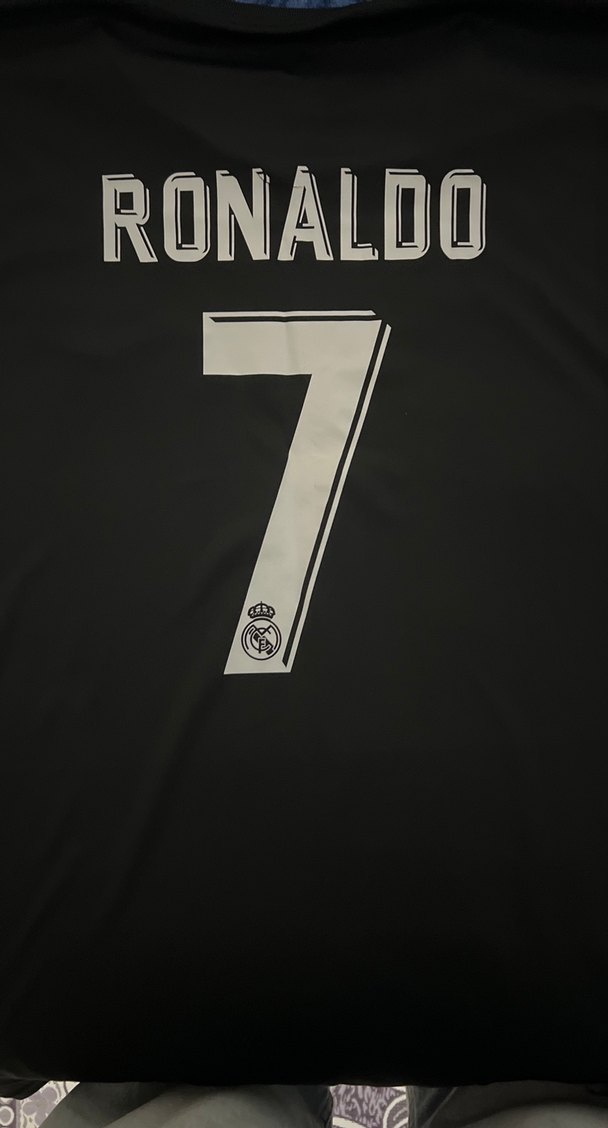 Adidas Siyah Real Madrid Spor Tişörtü - Görsel 2