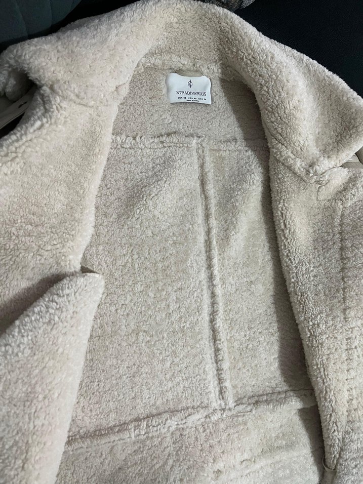 Stradivarius bej çeket - Görsel 2