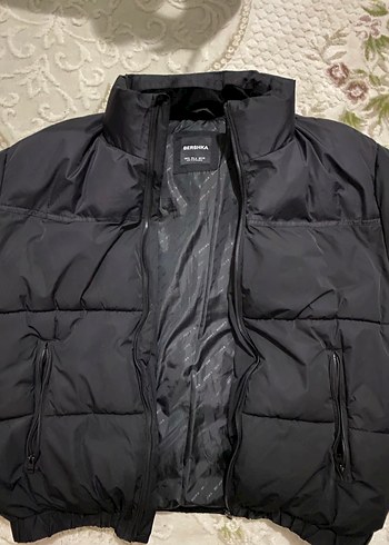 Bershka siyah mont - Görsel 2