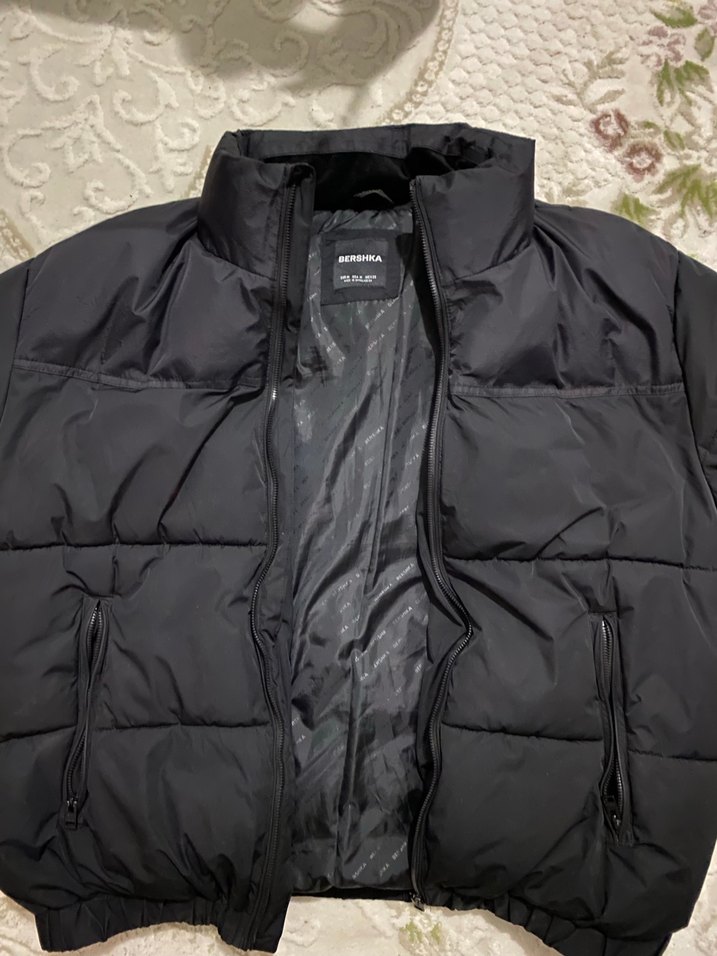 Bershka siyah mont - Görsel 2