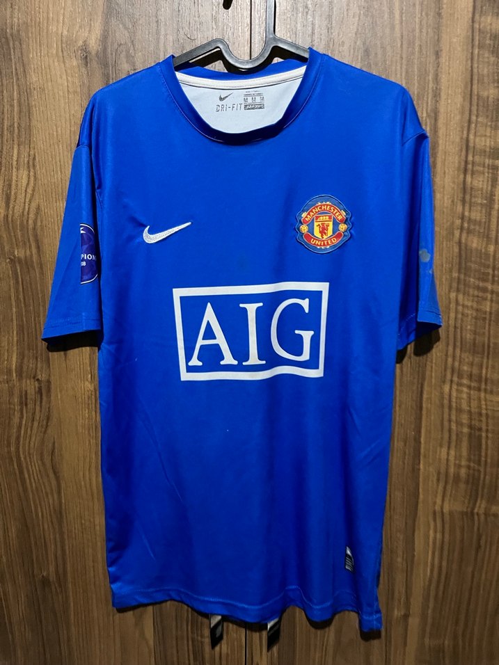 Erkek Mavi Kısa Kollu Ronaldo Forma - Görsel 2