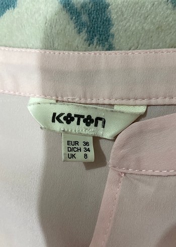 Düğmeli Pembe Kolsuz Bluz - Görsel 3