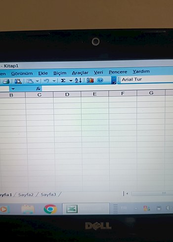 Siyah Dell Laptop - Görsel 15