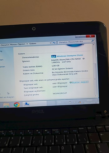 Siyah Dell Laptop - Görsel 13