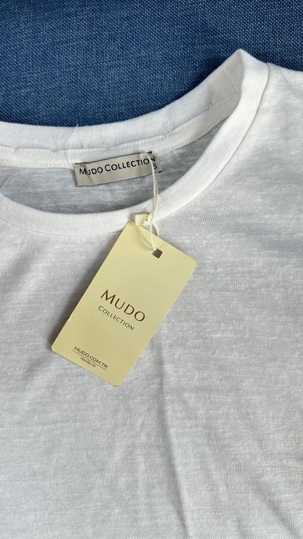 Beyaz Baskılı Çocuk Atlet MUDO - Görsel 2