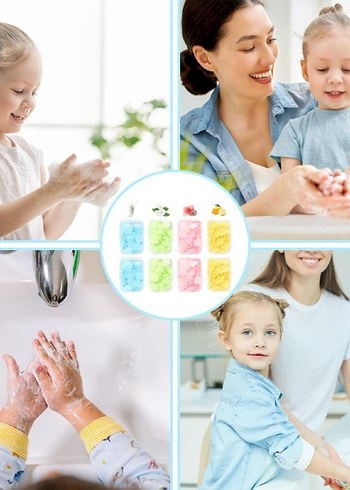 Çiçek Şeklinde Katı Sabunlar - Görsel 2