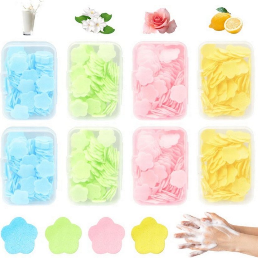 Çiçek Şeklinde Katı Sabunlar - Görsel 3