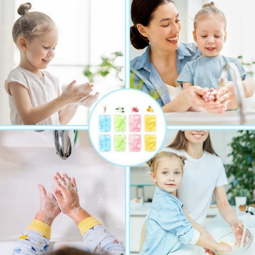 Çiçek Şeklinde Katı Sabunlar - Görsel 2