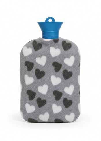 Kalpli Gri Sıcak Su Torbası - Görsel 2