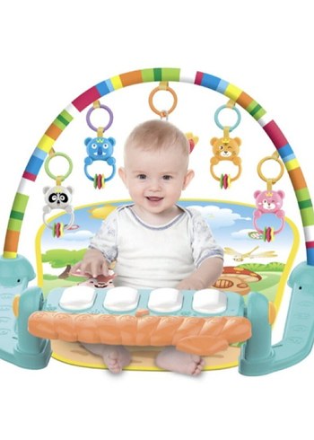 Renkli Bebek Oyun Halısı - Görsel 2