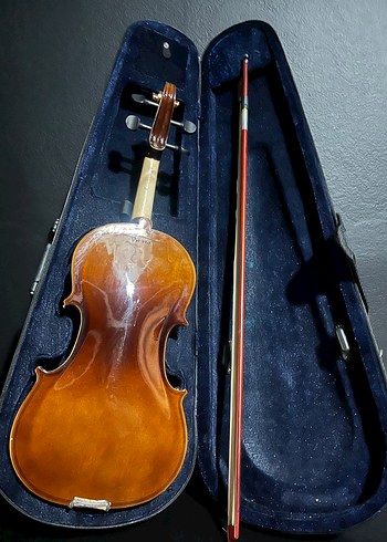 Kahverengi Keman ve Yay Seti - Görsel 2